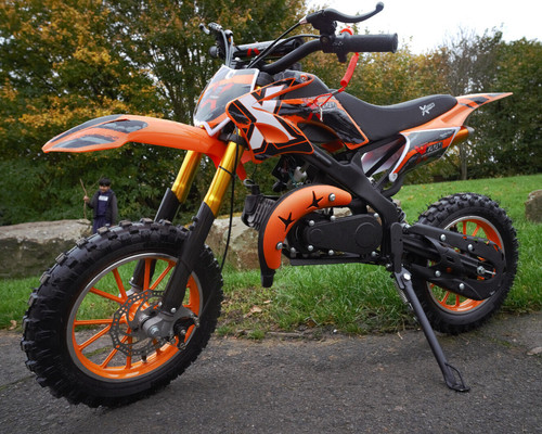 Dirt bike orange mini - bike,