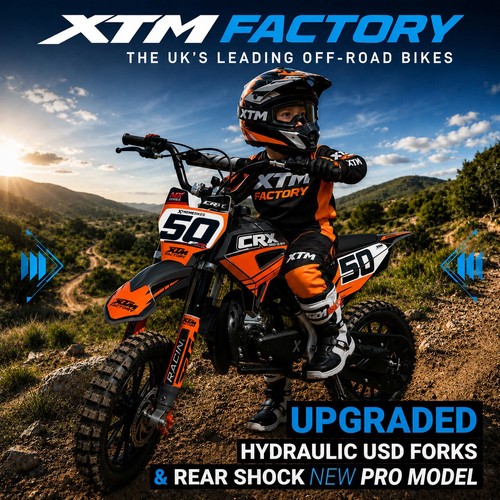 Xtm crx 2026 kids 50cc - xtm, petrol