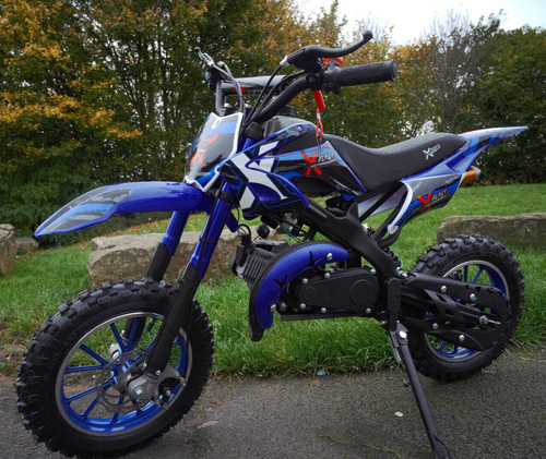 Dirt bike blue mini - bike,